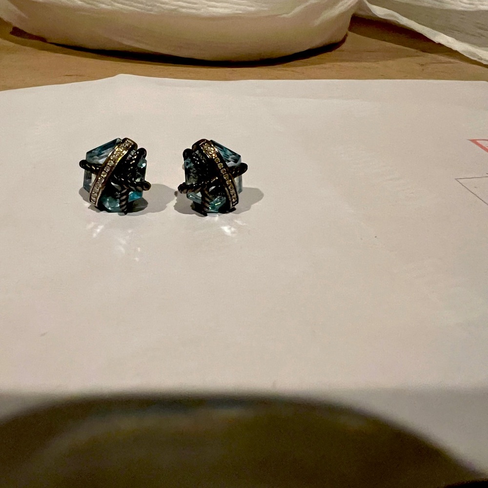 Yurman topaz earrings